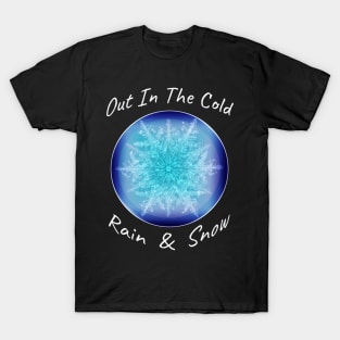 Grateful Dead and Company cold rain and snow snowflake deadhead T-Shirt